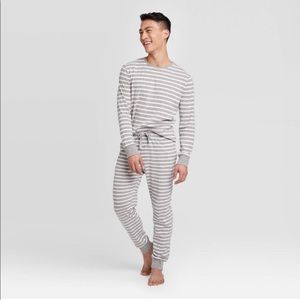 NWT mens striped pajamas family holiday